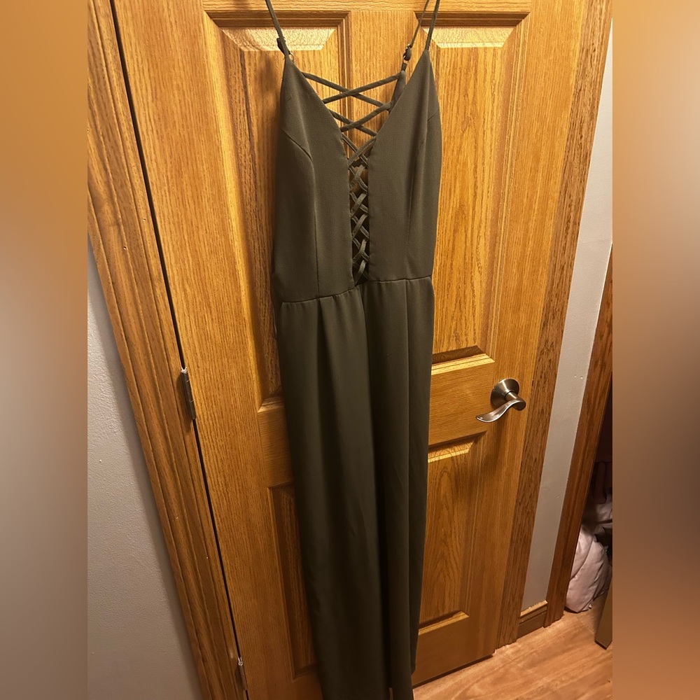 GB army green jumpsuit. NWOT